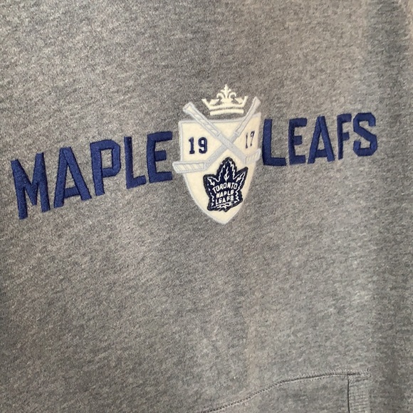 Maple Leafs NHL Small Roots Hoodie Sweatshirt - Picture 3 of 11